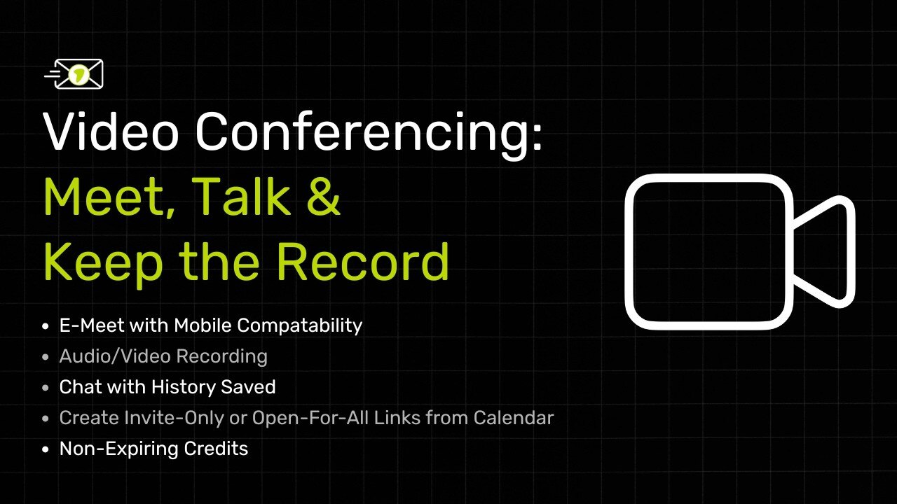 GreenmorMail video conferencing product walkthrough